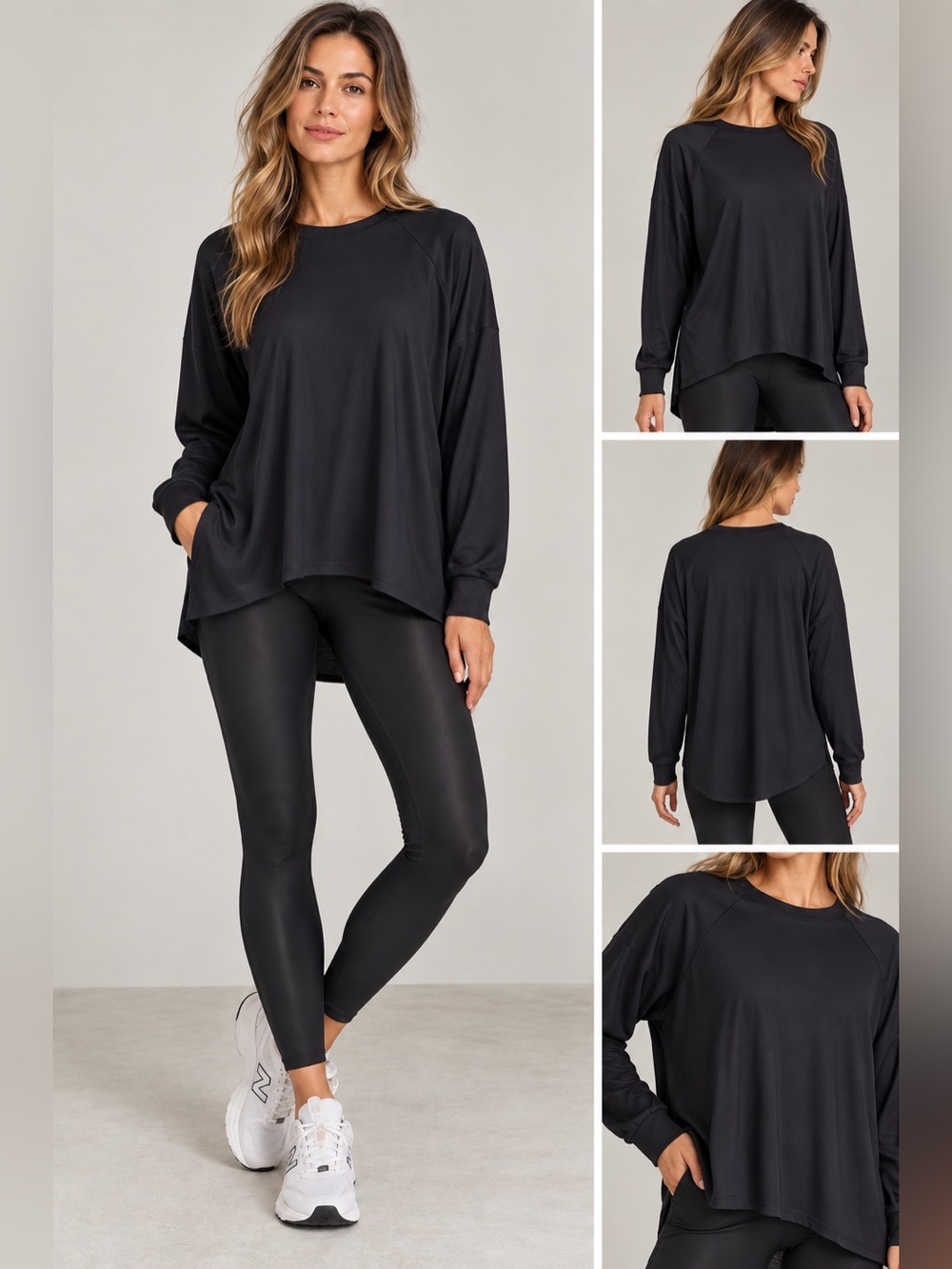 ultracor Black Lux Essential Capella Top- High-Low